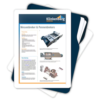 Klontenbreker productfolder - Klinkenberg B.V.